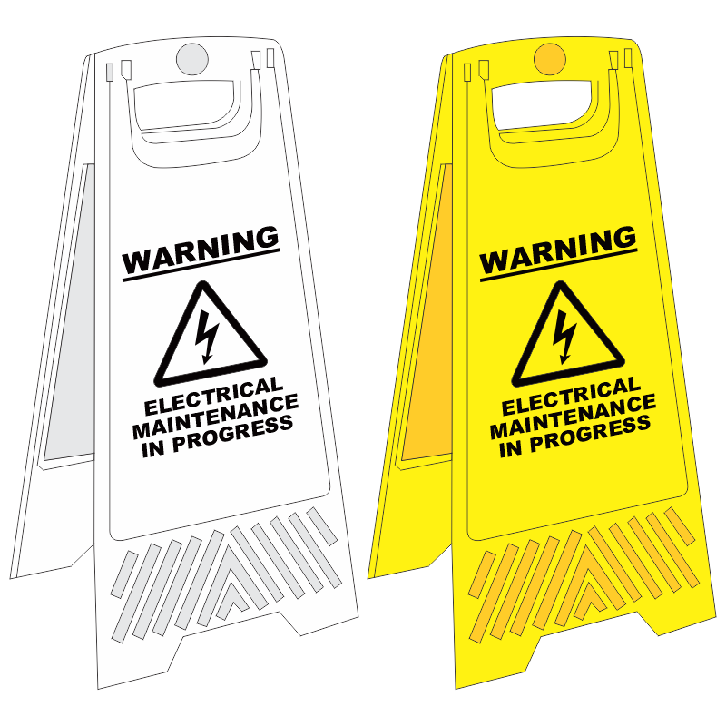 FS25 - Electrical Maintenance A-Frame Floor Stand