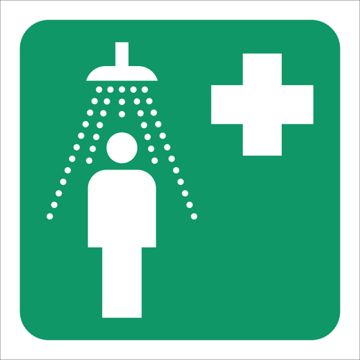 GA20 Safety shower 290x290mm