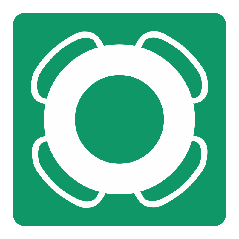GA30 - SABS Lifebuoy safety sign