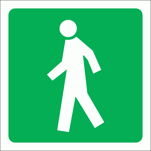 GA8 - Traveling Way Sign