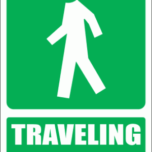 GA8E - Traveling Way Explanatory Sign