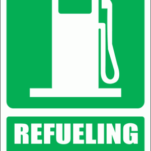 GA9E - Fueling Point Explanatory Sign