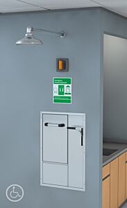 Guardian Gbf2170 Barrier-Free Recessed Safety Station