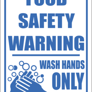 H9 - Food Safety Warning Sign