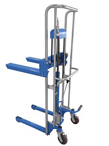 Vestil Hyd-10-Air Steel Portable Air Foot Pump Hetti-Lift 41" X 69" 880 Lb. Capacity, Blue