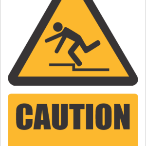 C-HZ8 - Mind Your Step Safety Sign