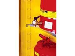 Justrite 29943 Spillslope Steel Dispensing Shelf For All 30/45-Gallon Safety Cabinets