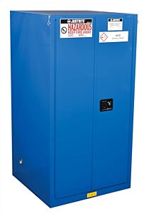 Justrite 8660281 Hazardous Material Safety Cabinet, 60 Gallon, Self-Closing Doors