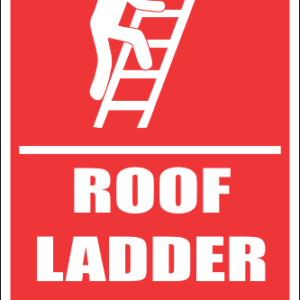 LD37 - Roof Ladder Access Sign