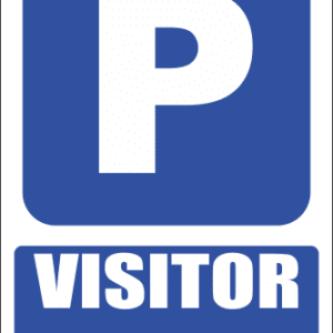 MA12E - Visitor Parking Explanatory Safety Sign