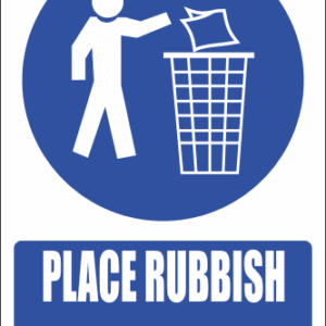MA29 - Rubbish Bins Safety Sign