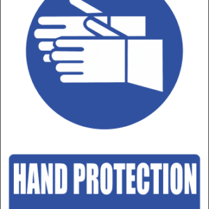 MV5E - Hand Protection Explanatory Safety Sign