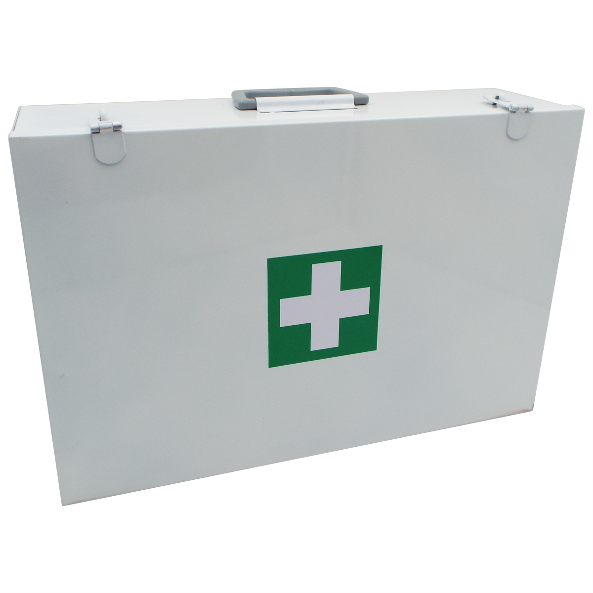 Metal First Aid Box ? Wall-Mountable Medical Storage Case