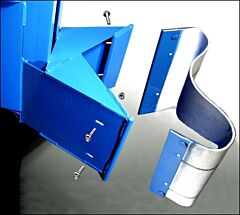 Morse 2523-P Kit, Morspeed Belted Backrest For 288 Series Forklift Attachments. Helps Protect Sidewall Of Drum. Order 1 Kit For Each Drum Position.