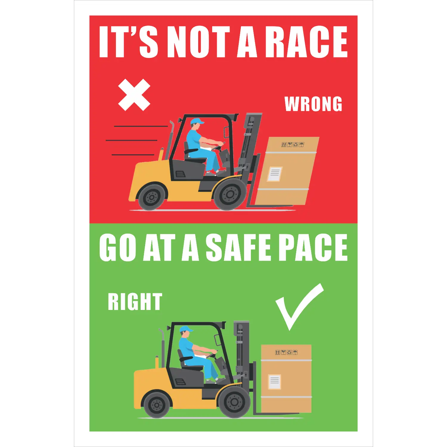 FLS14 - Not A Race Sign