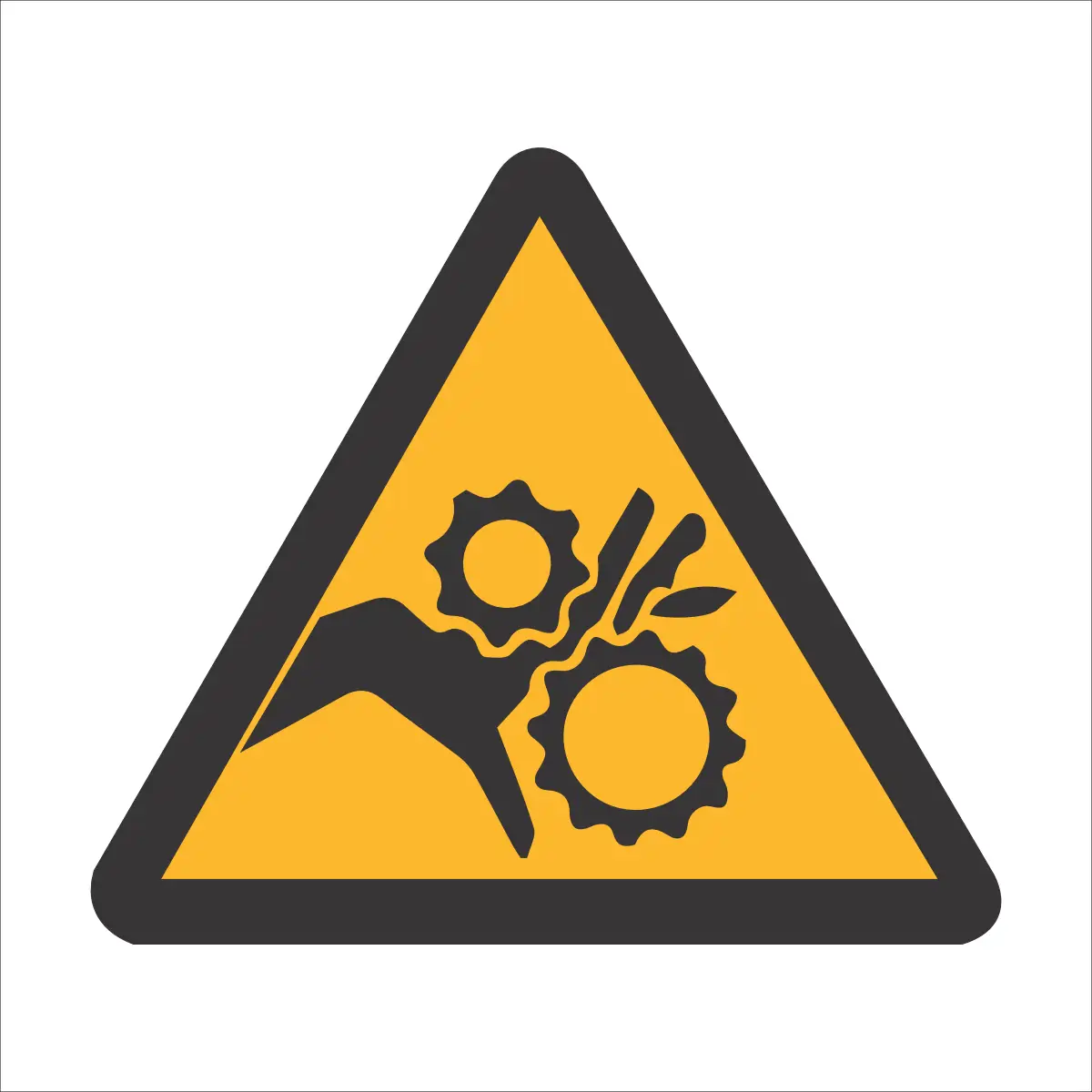 WW39 - Rotating Parts Sign