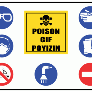PO12 - Poison - Mandatory Sign