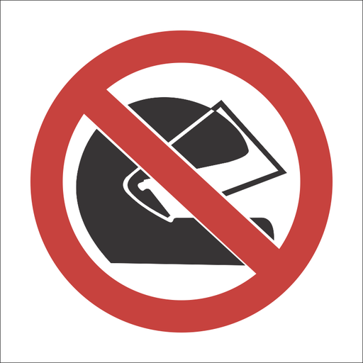 PV18 Wearing of safety helmets 190x190mm