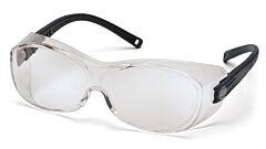 Pyramex S3510Sj Ots Safety Glasses, Black Frame, Clear Lens