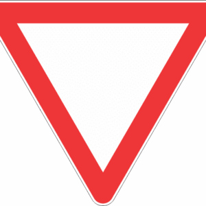 R2 - Yield Road Sign