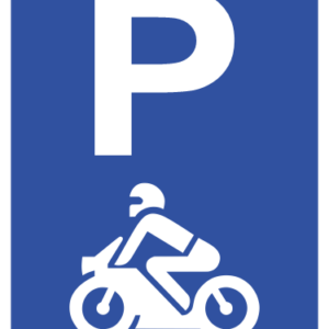 R307-P - Motor Cycle Parking Reservation Road Sign