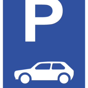 R308-P - Motor Car Parking Reservation Road Sign