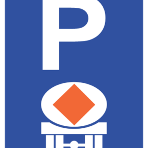 R316-P - Vehicle Conveying Dangerous Goods Parking Reservation Road Sign
