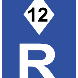 R320 - High Occupancy Vehicle Reservation Road Sign