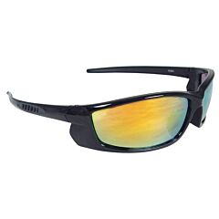 Radians Vt1-65 Voltage Safety Glasses Black Frame/Elect Orange Lens
