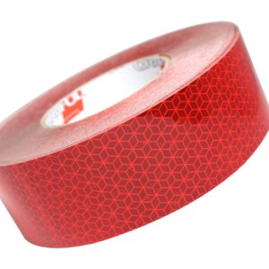 Red Reflective Vehicle Conspicuity Tape (Prismatic)