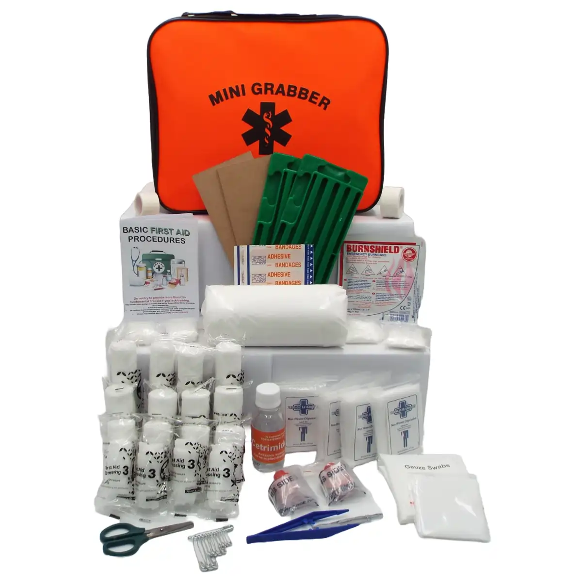 Regulation 3 (Factory) First Aid Kit (Government Spec) with Mini Grabber Bag