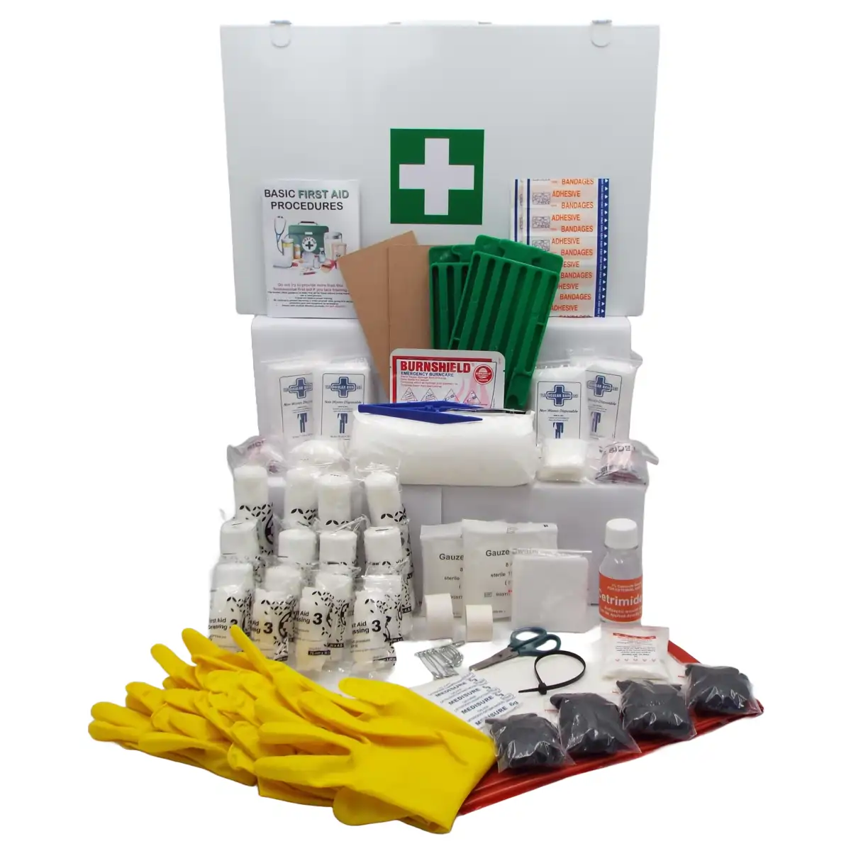 Regulation 7 (Factory) First Aid Kit (Government Spec) with Metal First Aid Box