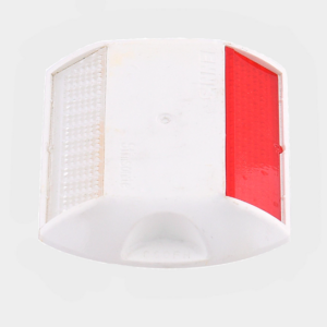 Road Stud C80 White/Red (Cat Eyes)