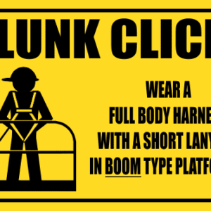 SC25 - Clunk Click Sign
