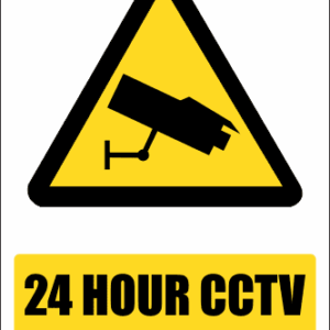 SE2 - 24 Hour CCTV Sign