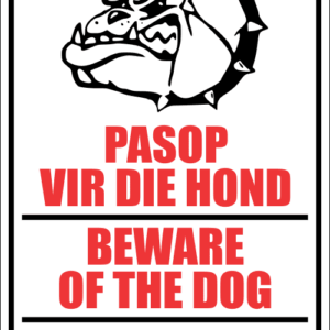 SE64 - Beware Of The Dog Sign