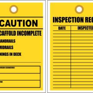 STC3 - Caution Check Incomplete Tag