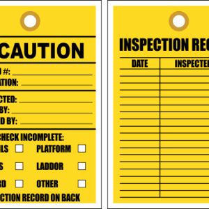 STC4 - Caution Check Incomplete Tag