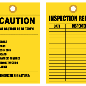 STC5 - Special Caution Tag