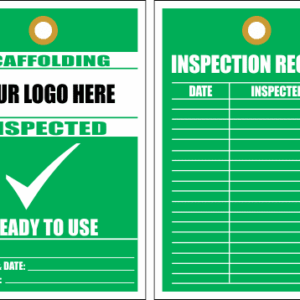 STS15 - Scaffolding Inspected Tag