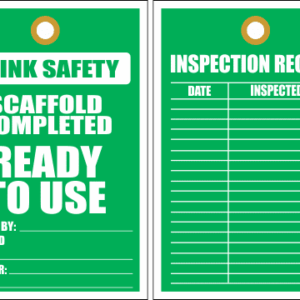 STS2 - Scaffold Completed Tag