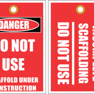 STU1 - Danger Do Dot Use Tag