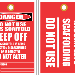 STU2 - Danger Keep Off Tag