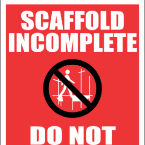 STU4 - Scaffold Incomplete Tag