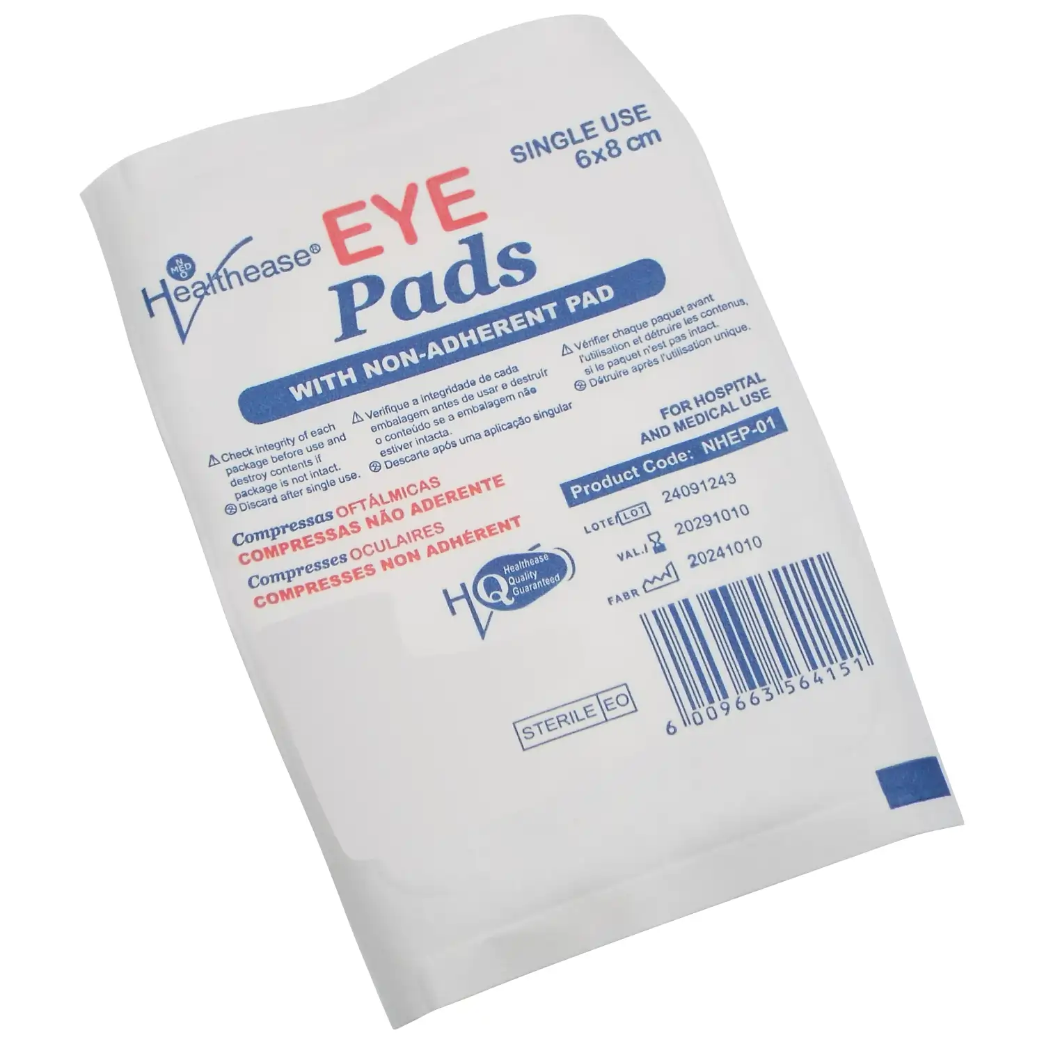 Sterile Eye Pads ? Soft Dressing for Eye Protection