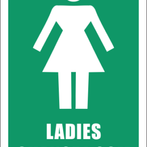 T9 - Ladies Change Room Sign