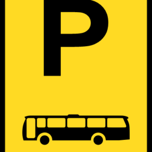 TR301-P - Temporary Bus Parking Road Sign