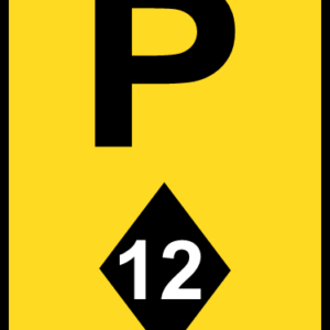 TR320-P - Temporary High Occupancy Vehicle Parking Reservation Road Sign