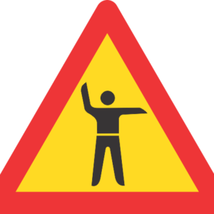 TW304 - Temporary Traffic Control Ahead Road Sign