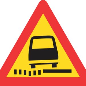 TW342 - Temporary Soft Shoulder Road Sign